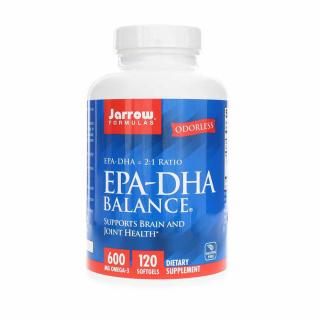 EPA-DHA Balance Omega 3, Jarrow Formulas, 120 softgels