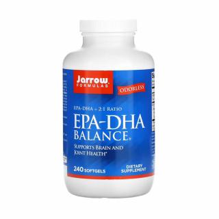 EPA-DHA Balance Omega 3, Jarrow Formulas, 240 softgels
