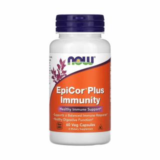 EpiCor Plus Immunity, (Drojdie Fermentata), 500 mg, Now Foods, 60 capsule