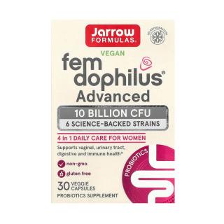 Fem Dophilus, Advanced (Flora Vaginala), 10 Billion CFU, Jarrow Formulas, 30 capsule