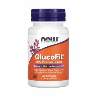 GlucoFit, (Banaba Leaf Extract), NOW Foods, 60 softgels