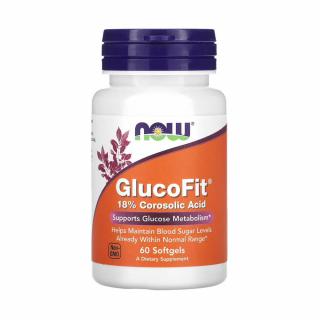 GlucoFit, Corosolic Acid, NOW Foods, 60 softgels