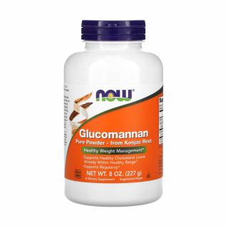Glucomannan, Pure Powder (Fibre Solubile), Now Foods, 227 g