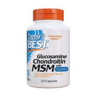 Glucosamine Chondroitin MSM with OptiMSM, Doctor s Best, 120 capsule