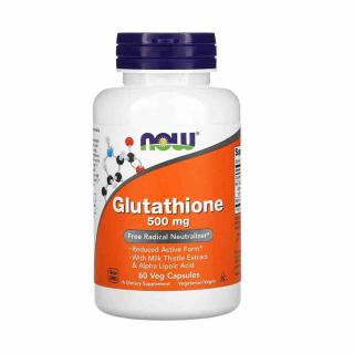 Glutathione (Glutation) 500 mg, Now Foods, 60 capsule