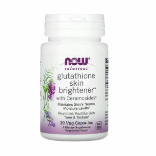 Glutathione Skin Brightener, (Luminozitatea Pielii), Now Foods, 30 capsule