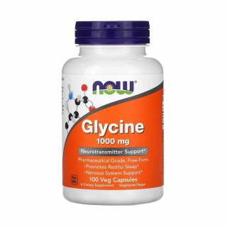 Glycine Caps, 1000 mg, Now Foods, 100 capsule