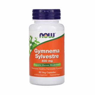 Gymnema Sylvestre (Reducerea Glicemiei), 400mg, Now Foods, 90 capsule