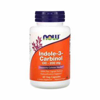 Indole-3-Carbinol (I3C) 200mg, Now Foods, 60 capsule