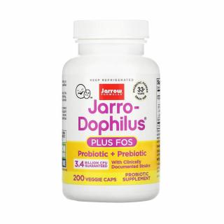 Jarro-Dophilus Plus FOS, 3.4 Billion CFU, Jarrow Formulas, 200 capsule