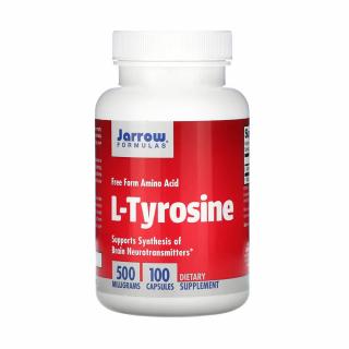 L-Tyrosine, 500 mg, Jarrow Formulas, 100 capsule