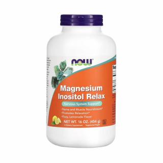 Magnesium Inositol Relax, NOW Foods, 454g