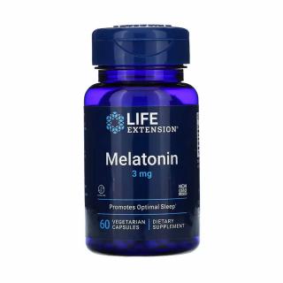 Melatonin, 3 mg, Life Extension, 60 capsule