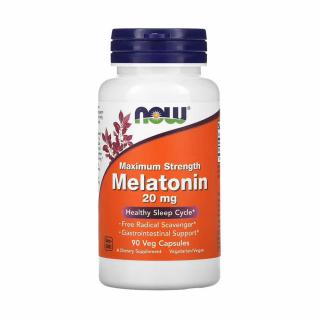 Melatonin (Melatonina) 20 mg, Now Foods, 90 capsule