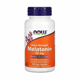 Melatonin (Melatonina) Extra Strength 10 mg, Now Foods, 100 capsule