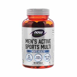 Men s Extreme Sports Multi Vitamin, Now Foods, 180 softgels