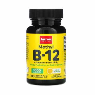 Methyl B-12 (Methylcobalamin), 1000 mcg, Jarrow Formulas, 100 drajeuri