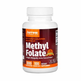 Methyl Folate (5-MTHF), 1000 mcg, Jarrow Formulas, 100 capsule