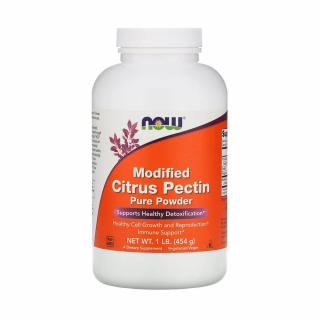 Modified Citrus Pectin, Pure Powder, Now Foods, 454g