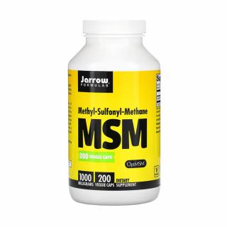 MSM (Methyl-Sulfonyl-Methane), 1000 mg, Jarrow Formulas, 200 capsule