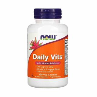 Multivitamine Daily Vits, Now Foods, 120 capsule