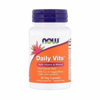 Multivitamine Daily Vits, Now Foods, 30 capsule