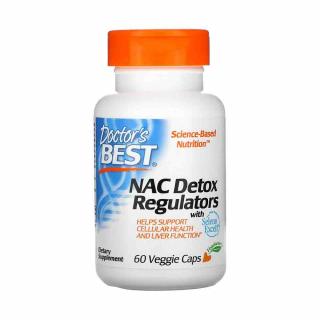 NAC N-Acetyl L-Cysteine 600 mg, Selenium, Molybdenum, Doctor s Best, 60 capsule