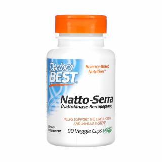 Natto-Serra (Nattokinaza - Serrapeptaza), Doctor s Best, 90 capsule