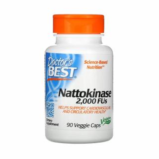 Nattokinase, (Fluidizarea sangelui) 2000 FUs, Doctor s Best, 90 capsule