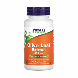 Olive Leaf Extract, 500 mg, Now Foods, 60 capsule