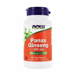 Panax Ginseng (Asian Ginseng) 500mg, Now Foods, 100 capsule