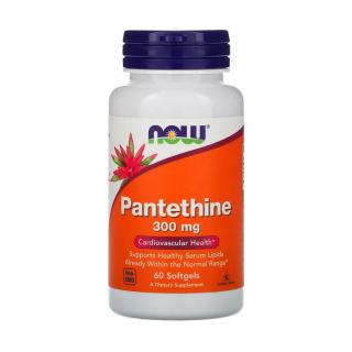 Pantethine (Coenzyme A), 300 mg, Now Foods, 60 softgels