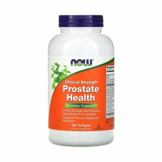 Prostate Health Clinical Strength, Now Foods, 180 Softgels