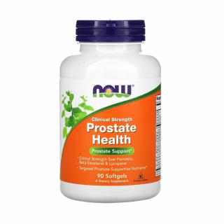 Prostate Health Clinical Strength, Now Foods, 90 Softgels