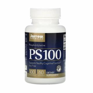 PS 100 (Fosfatidilserina), 100 mg, Jarrow Formulas, 60 softgels