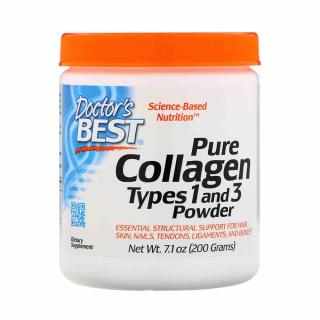 Pure Collagen Types 1 and 3, Powder, Doctor s Best, 200g