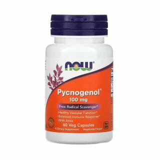 Pycnogenol (Pinus Pinaster) 100 mg, Now Foods, 60 capsule