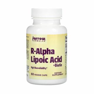 R-Alpha Lipoic Acid + Biotin, Jarrow Formulas, 60 capsule