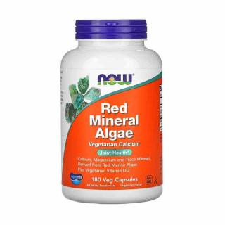 Red Mineral Algae Aquamin (Alge Minerale Rosii), Now Foods, 180 capsule