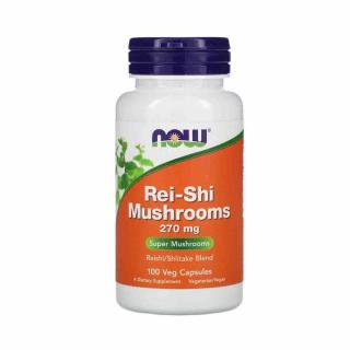 Rei-Shi Mushrooms (Ganoderma), 270mg Now Foods, 100 capsule