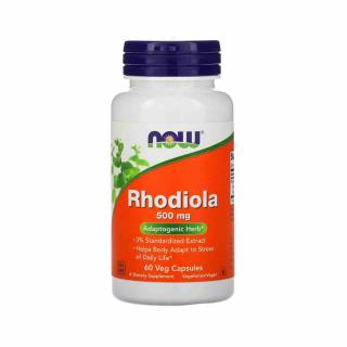 Rhodiola Rosea, 500mg, Now Foods, 60 capsule