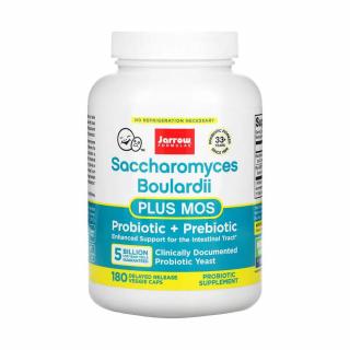 Saccharomyces Boulardii Plus MOS, 5 Billion, Jarrow Formulas, 180 capsule