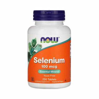 Selenium (Seleniu), 100mcg, Now Foods, 250 tablete