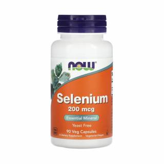 Selenium (Seleniu), 200mcg, Now Foods, 90 capsule