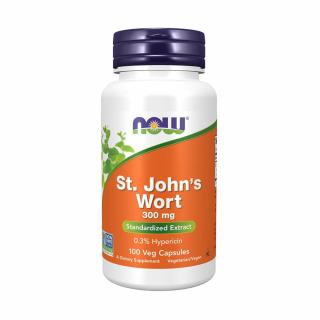 St. John s Wort (Extract Sunatoare), 300 mg, Now Foods, 100 capsule