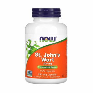 St. John s Wort (Extract Sunatoare), 300 mg, Now Foods, 250 capsule