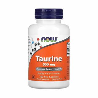 Taurine, 500 mg, Now Foods, 100 capsule