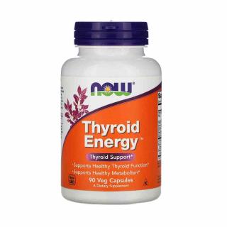 Thyroid Energy (Glanda Tiroida), Now Foods, 90 capsule