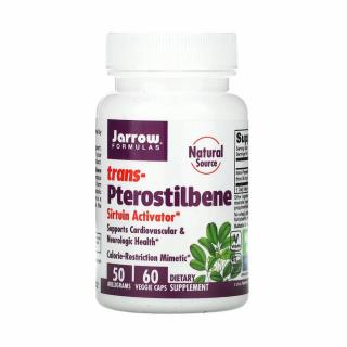 Trans-Pterostilbene, 50 mg, Jarrow, 60 capsule