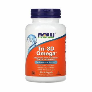 Tri-3D Omega (Trigliceride), Now Foods, 90 softgels